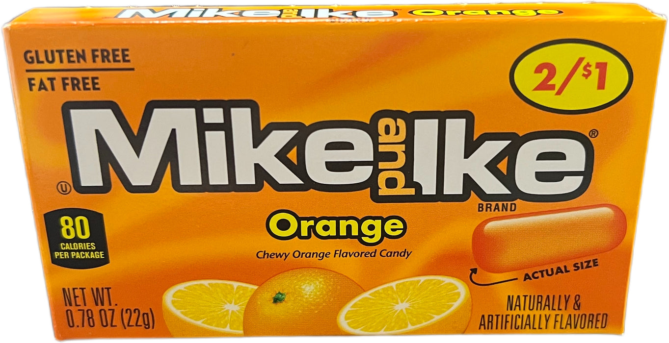 Mike And Ike .78oz Box Orange