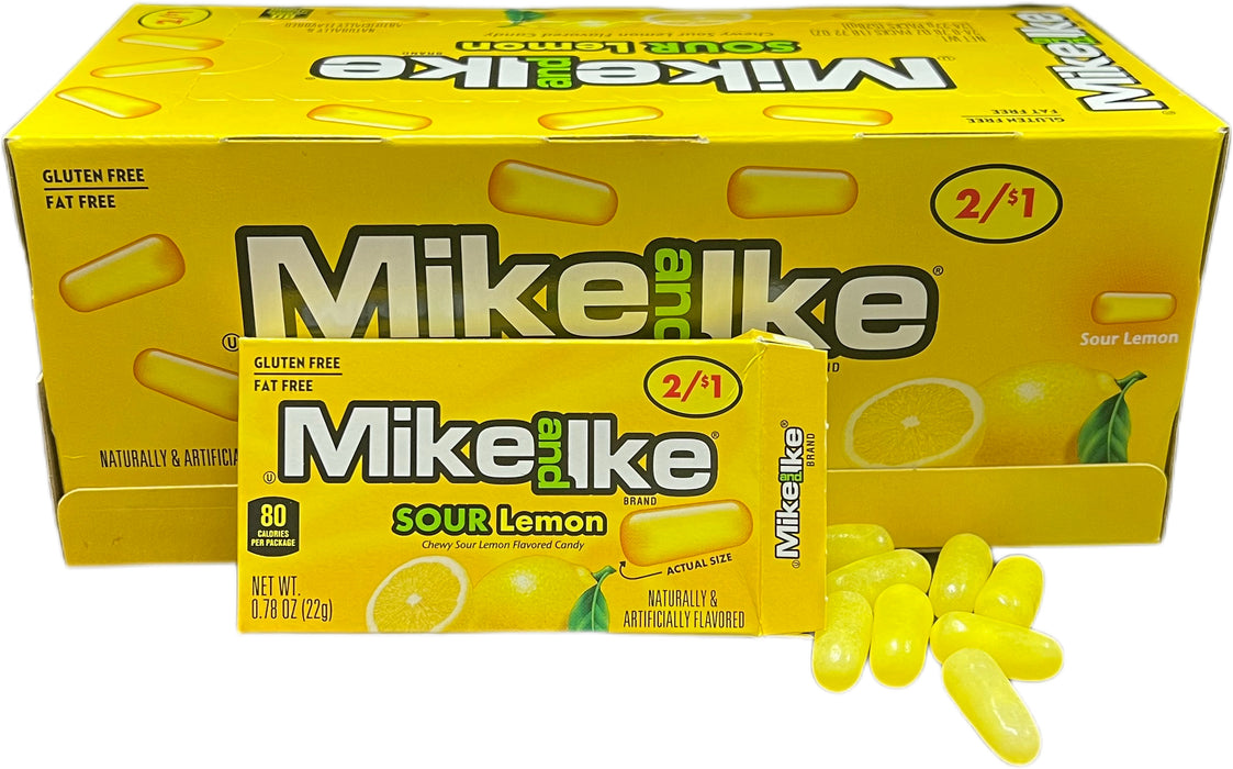 Mike And Ike .78oz Box Lemon