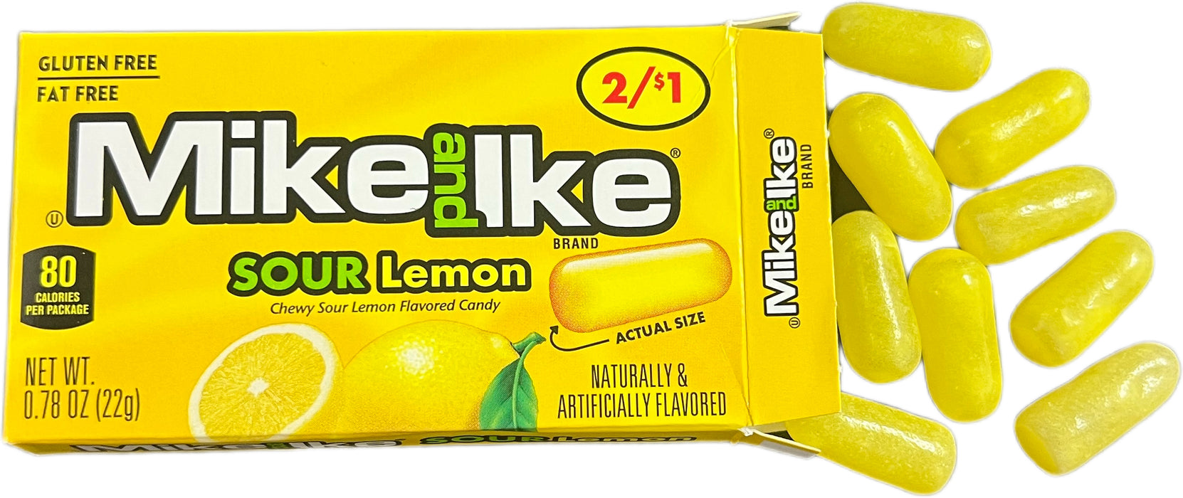 Mike And Ike .78oz Box Lemon