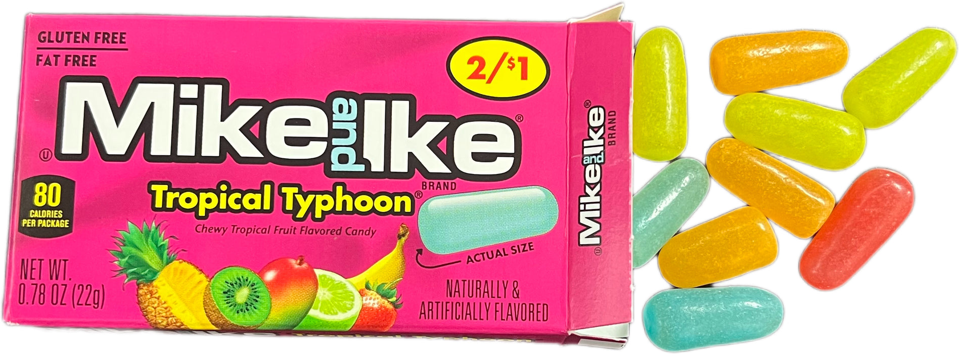 Mike And Ike .78oz Box Tropical Typhoon