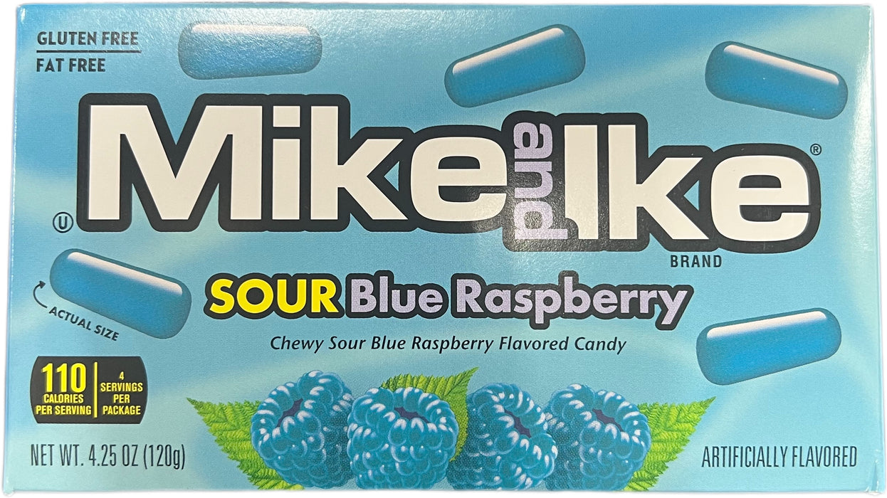 Mike & Ike 4.25oz Box Sour Blue Raspberry