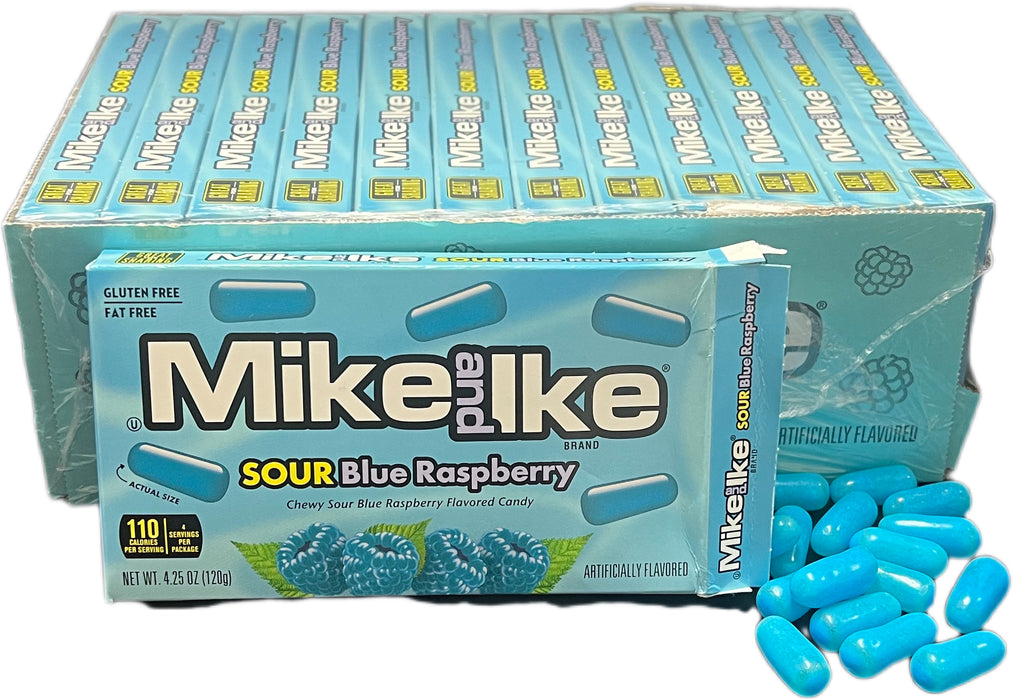 Mike & Ike 4.25oz Box Sour Blue Raspberry