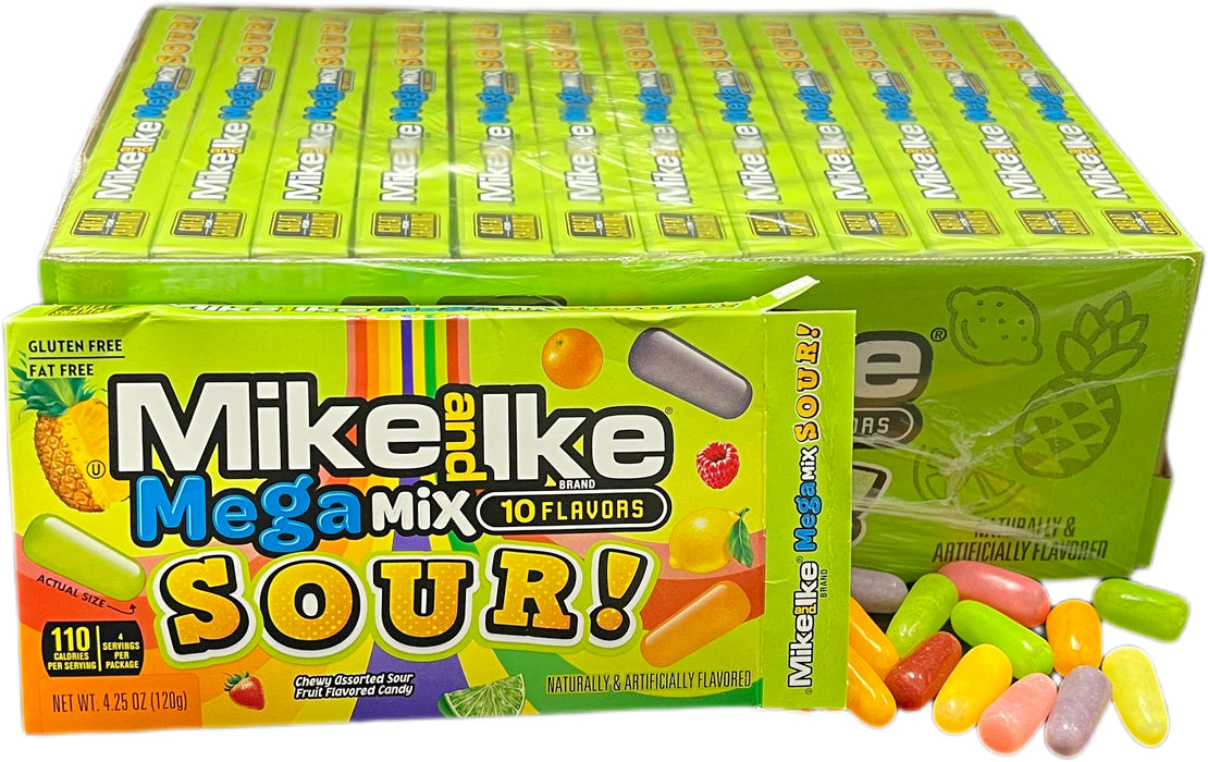 Mike & Ike 4.25oz Box Mega Mix Sour