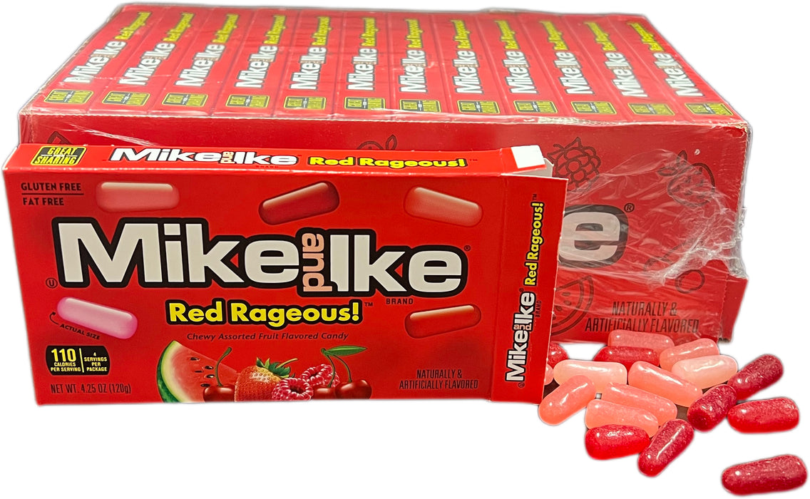 Mike & Ike 4.25oz Box Red Ragerous!
