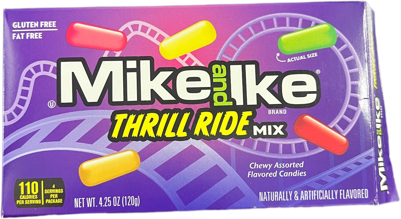 Mike & Ike 4.25oz Box Thrill Ride Mix
