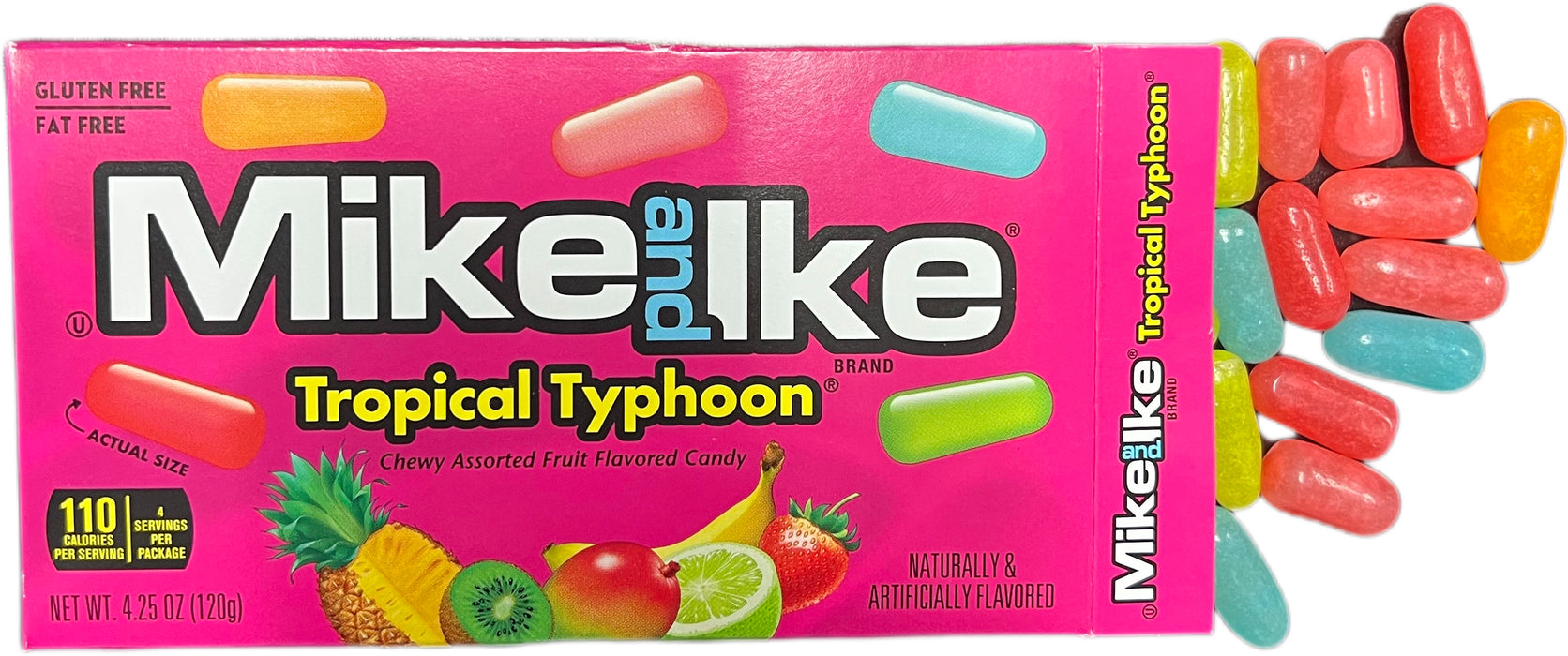 Mike & Ike 4.25oz Box Tropical Typhoon