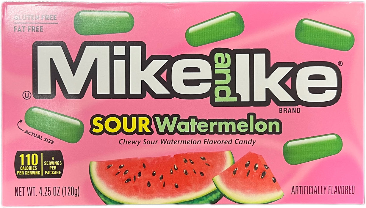Mike & Ike 4.25oz Box Sour Watermelon