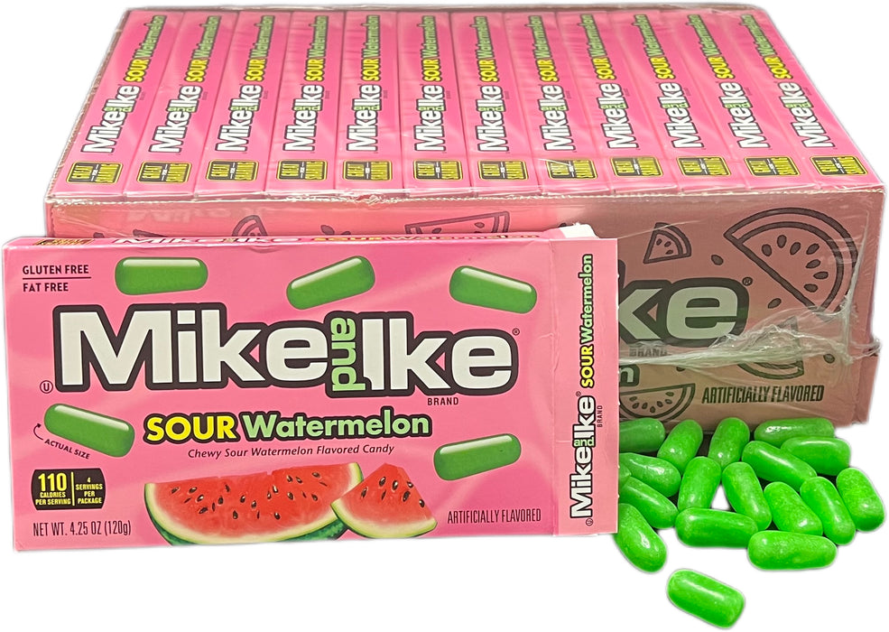 Mike & Ike 4.25oz Box Sour Watermelon