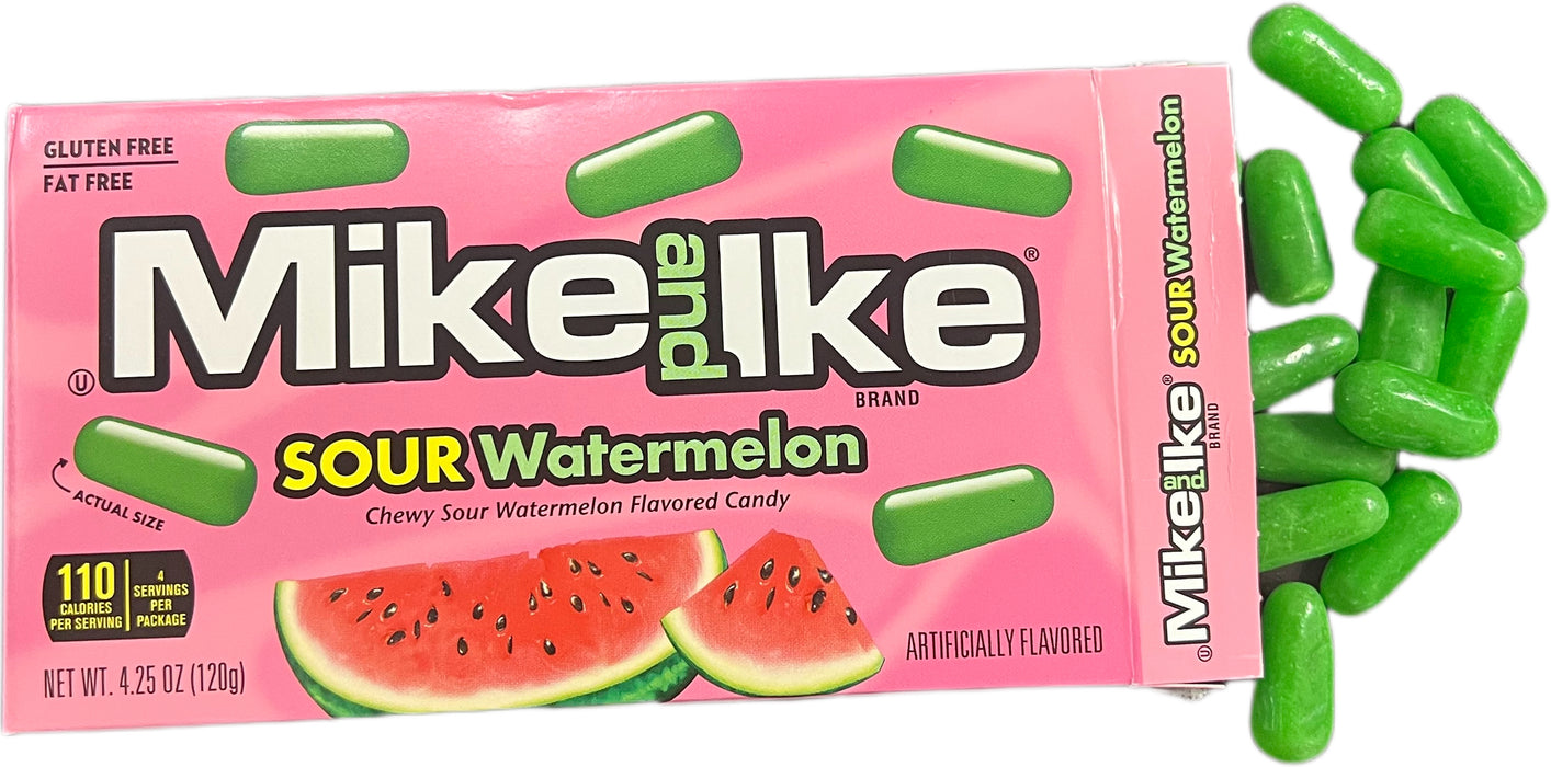 Mike & Ike 4.25oz Box Sour Watermelon