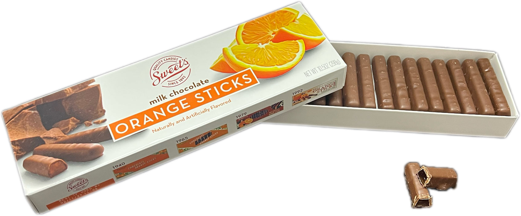 Chocolate Jelly Sticks 10.5oz Milk Chocolate Orange