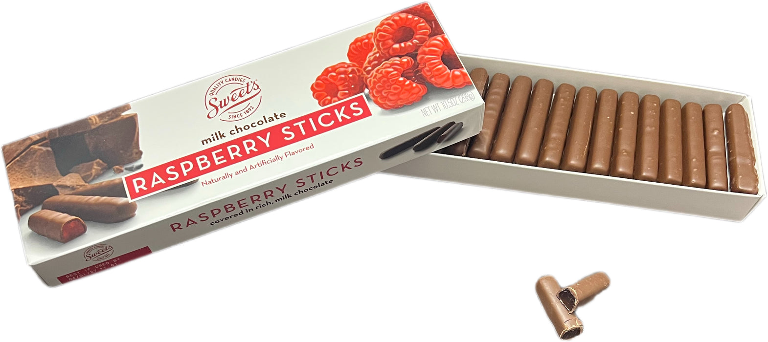 Chocolate Jelly Sticks 10.5oz Milk Chocolate Raspberry