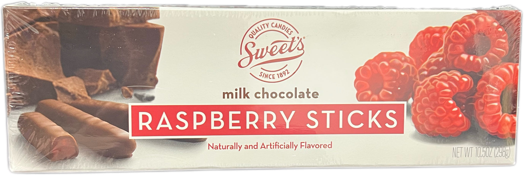 Chocolate Jelly Sticks 10.5oz Milk Chocolate Raspberry