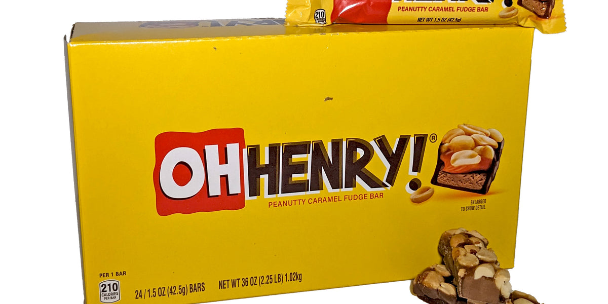 Oh Henry 1.5oz Bar — b.a. Sweetie Candy Store