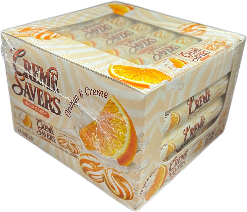 Creme Savers Orange and Creme 13ct Roll