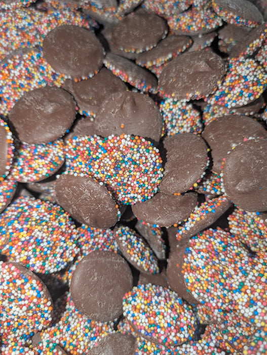 Nonpareils Bulk Bag Milk Chocolate with Assorted Seeds