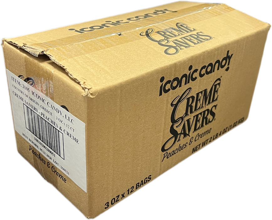 Creme Savers Peaches and Creme 3oz Bag