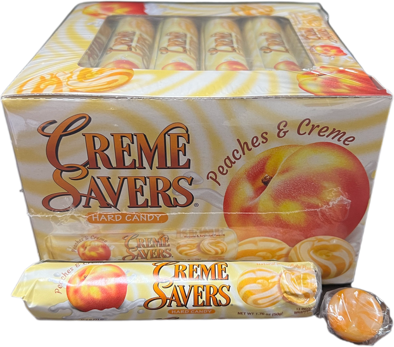 Creme Savers Peaches and Creme 13ct Roll