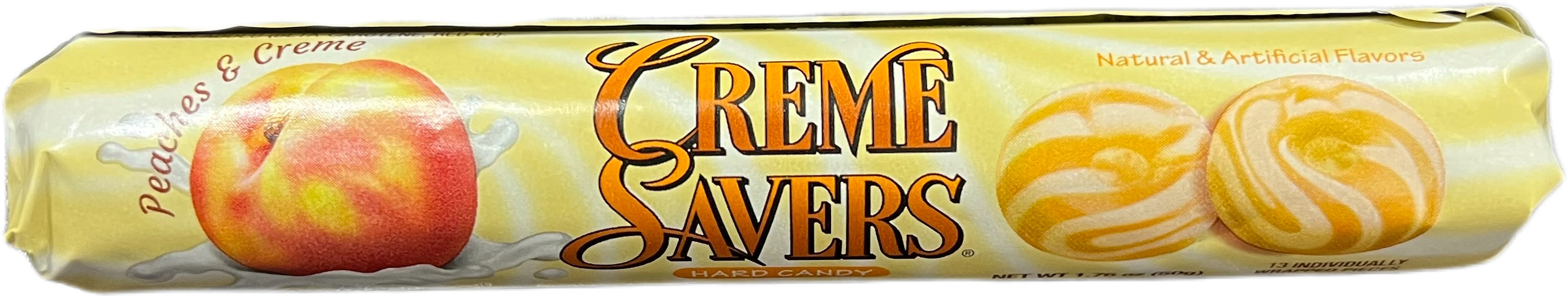 Creme Savers Peaches and Creme 13ct Roll