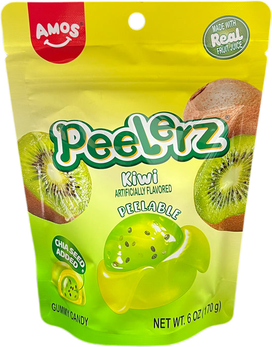 Peelerz 6oz bag Gummy Kiwi