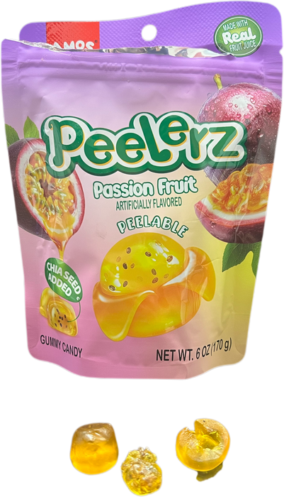 Peelerz 6oz bag Gummy Passion Fruit