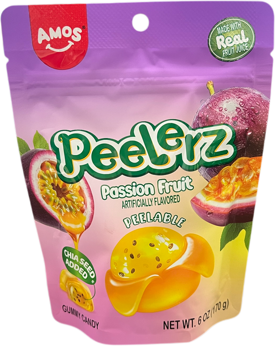 Peelerz 6oz bag Gummy Passion Fruit