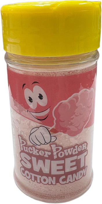 Pucker Powder 2.1oz Jar Topping Sweet Cotton Candy