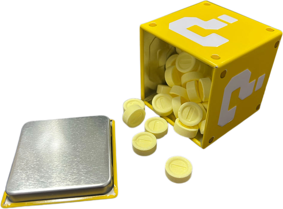 Nintendo Question Mark Box Tin 1.2oz