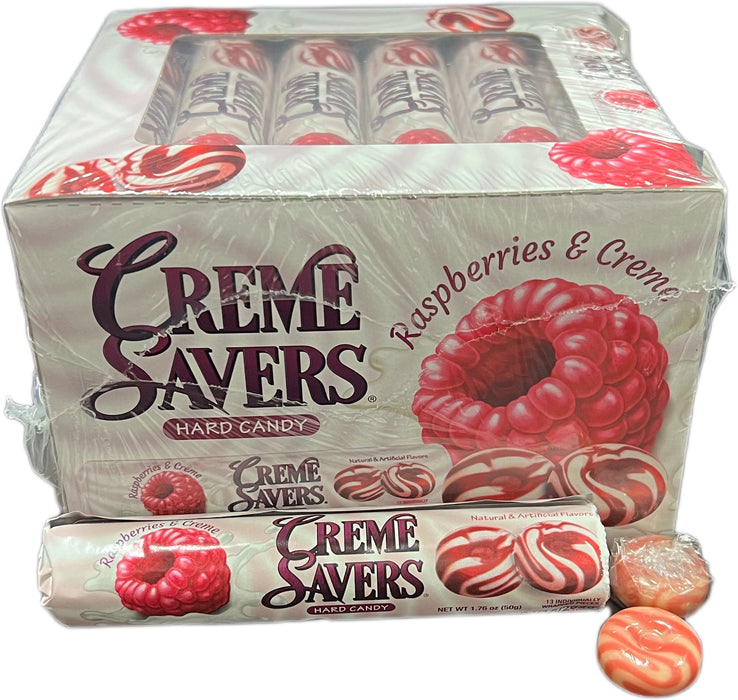 Creme Savers Raspberries and Creme 13ct Roll