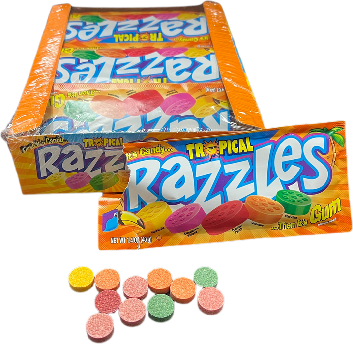 Razzles 1.4oz Bag Tropical