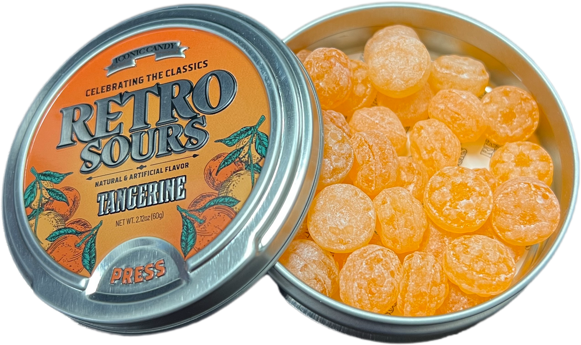 Retro Sours 2.12oz Tin Tangerine