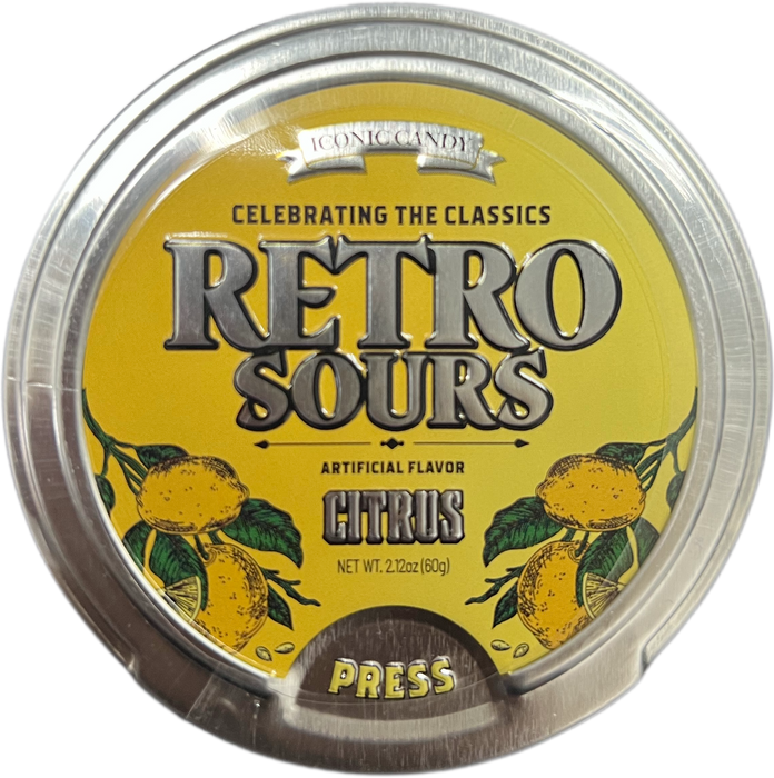 Retro Sours 2.12oz Tin Citrus