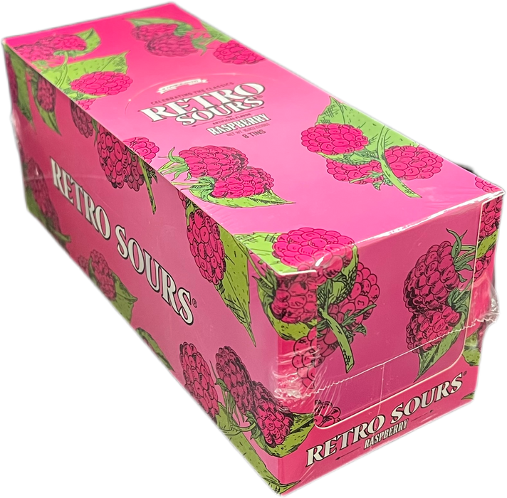 Retro Sours 2.12oz Tin Raspberry