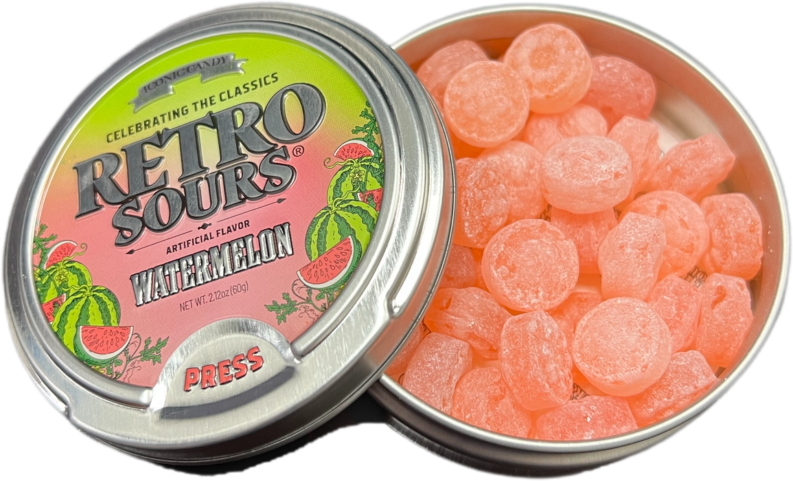 Retro Sours 2.12oz Tin Watermelon