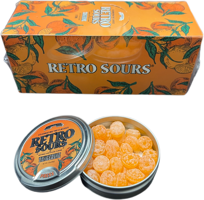 Retro Sours 2.12oz Tin Tangerine