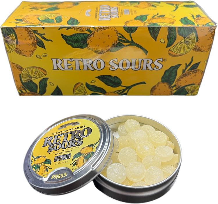 Retro Sours 2.12oz Tin Citrus