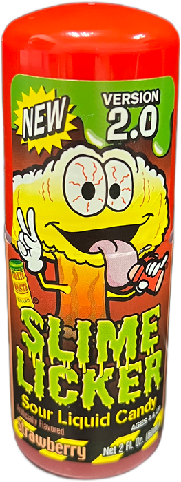 Slime Licker 2.0 2oz Bottle Strawberry or Blue Razz