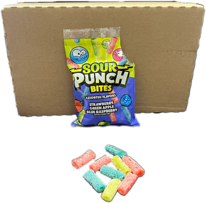 Sour Punch 5oz Bag Bites Assorted