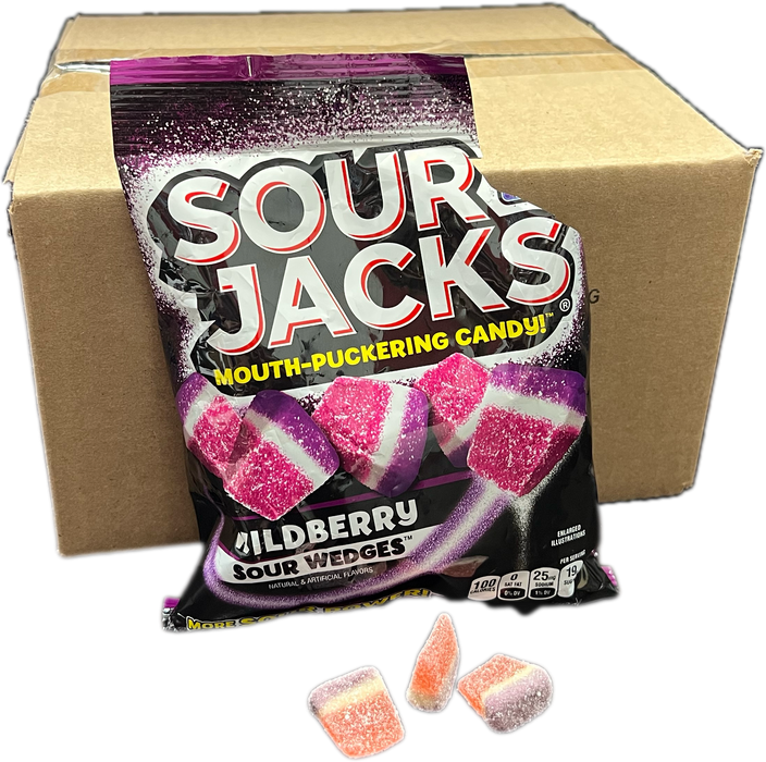 Sour Jacks Wildberry Wedges 5oz Bag