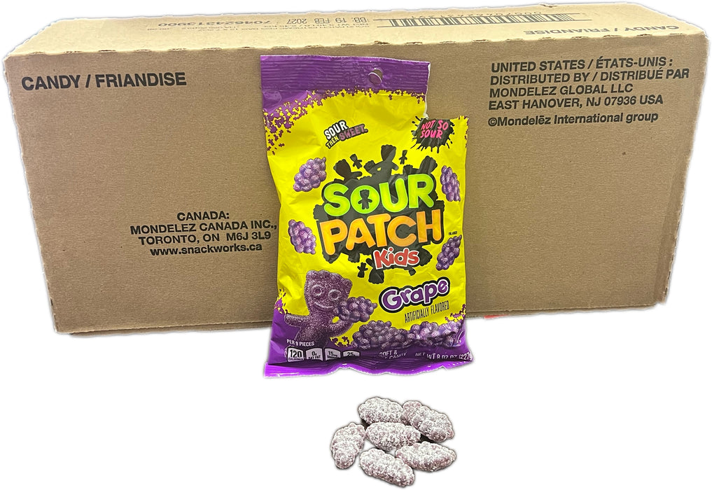 Sour Patch Kids 8oz Bag Grape