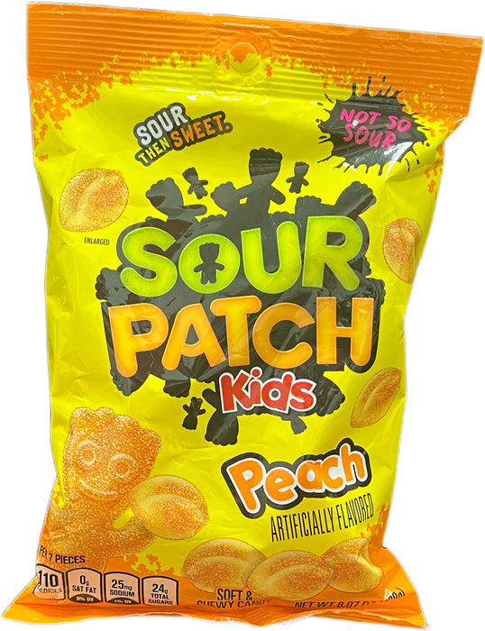 Sour Patch Kids 8oz Bag Peach