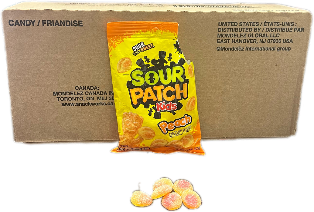 Sour Patch Kids 8oz Bag Peach