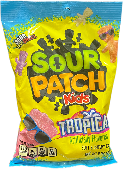 Sour Patch Kids 8oz Bag Tropical