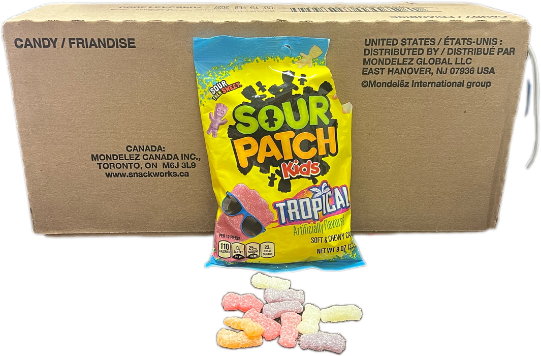 Sour Patch Kids 8oz Bag Tropical