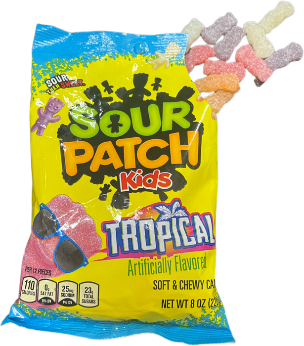 Sour Patch Kids 8oz Bag Tropical