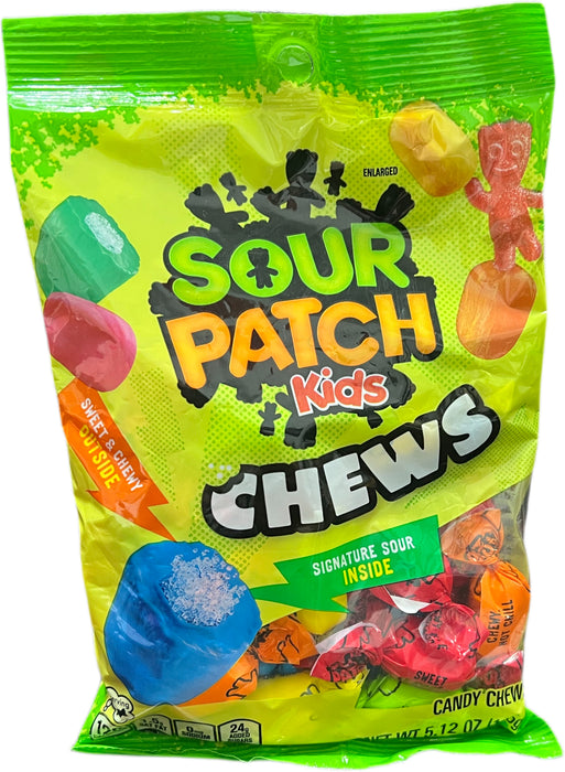 Sour Patch Kids 5.12oz Bag Chews Assorted