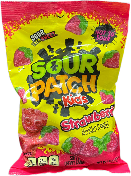 Sour Patch 8oz Bag Strawberry