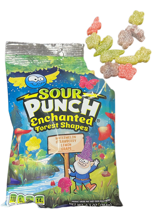 Sour Punch 6.5oz Bag Shapes Enchanted Forest