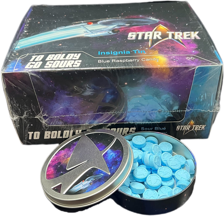 Star Trek To Boldy Go Sours Candy Tin 1.5oz