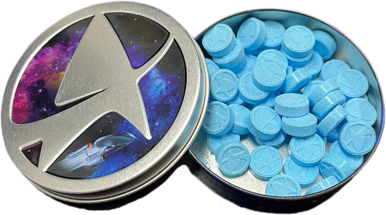 Star Trek To Boldy Go Sours Candy Tin 1.5oz