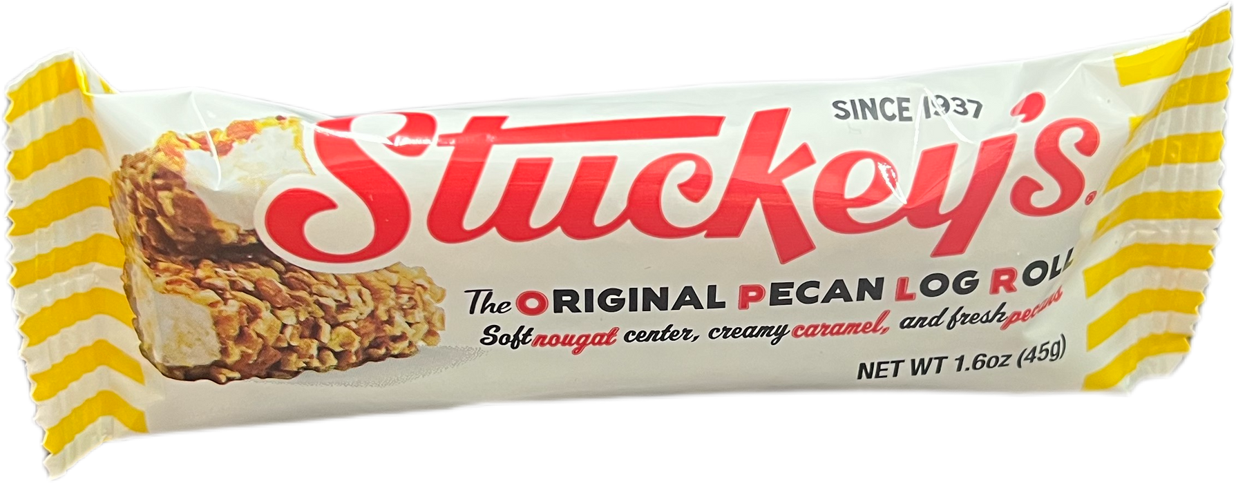 Stuckey's Pecan Log 1.6oz Vanilla